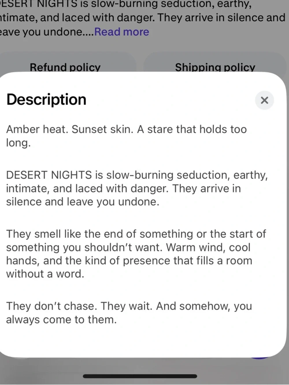 Sephora Who Is Elijah Desert Nights 30ml - Clear Bottle with Black Cap - Picture 2 of 2